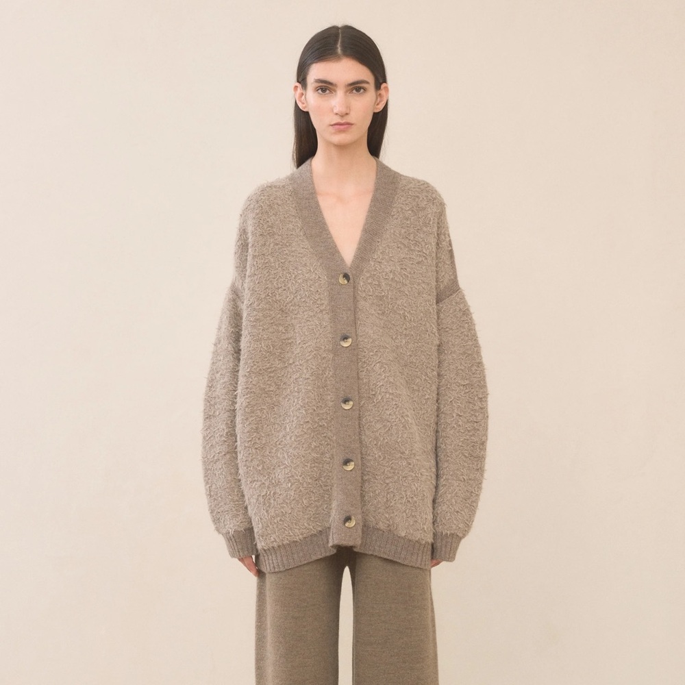 Lauren Manoogian Sherpa Cardigan